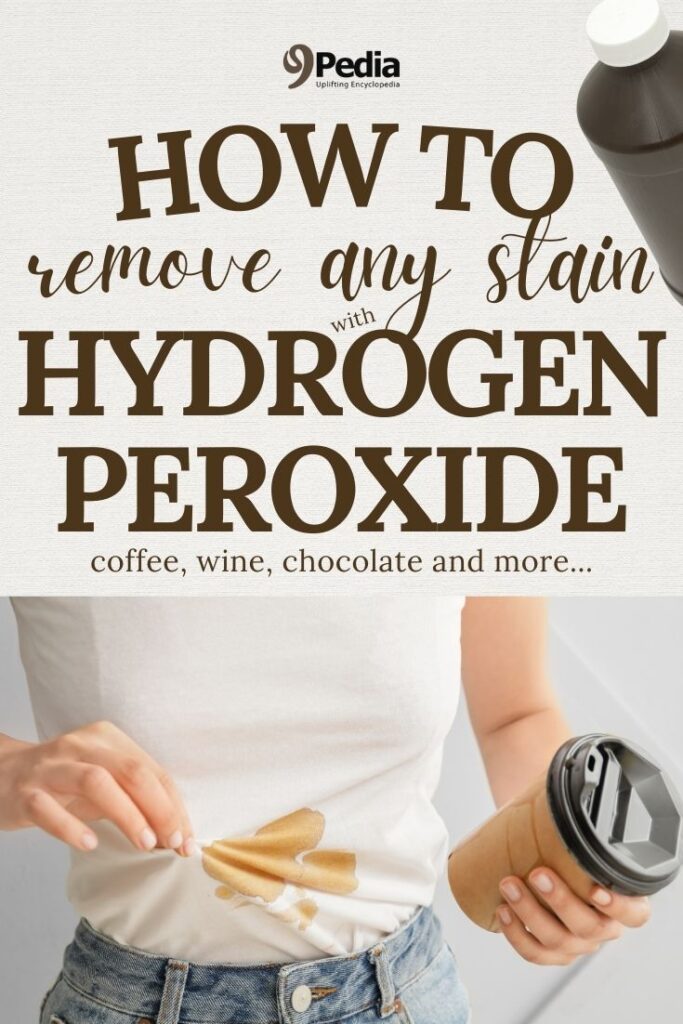How to Remove Stains with Hydrogen Peroxide - 9Pedia.com