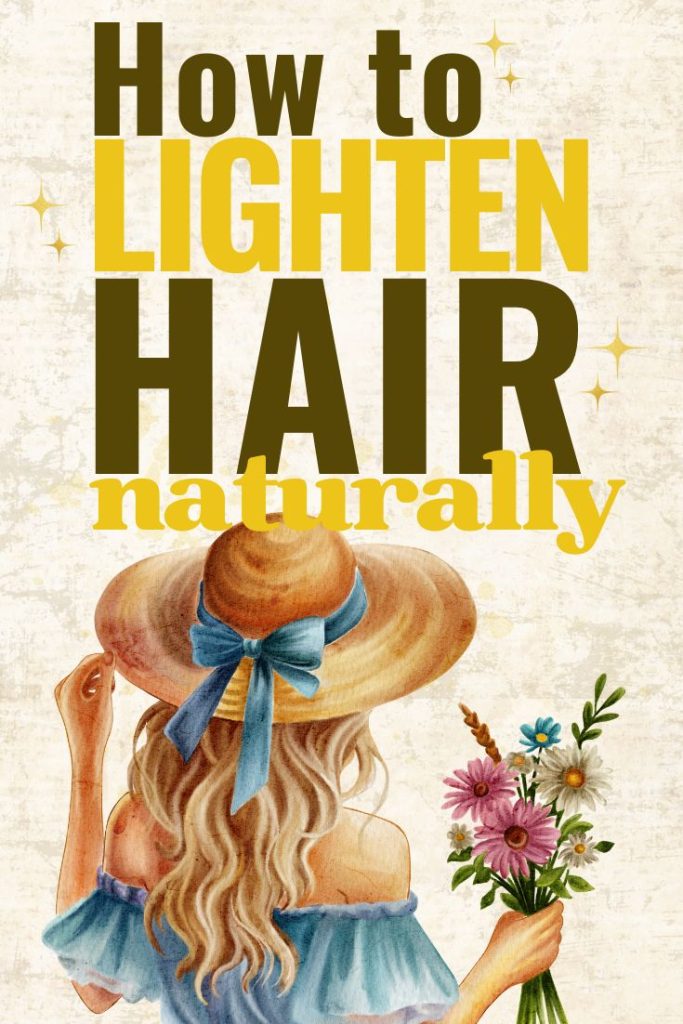 How To Lighten Hair Naturally - Natural Hair Dye - Herbal Hair Dye - 9Pedia.com