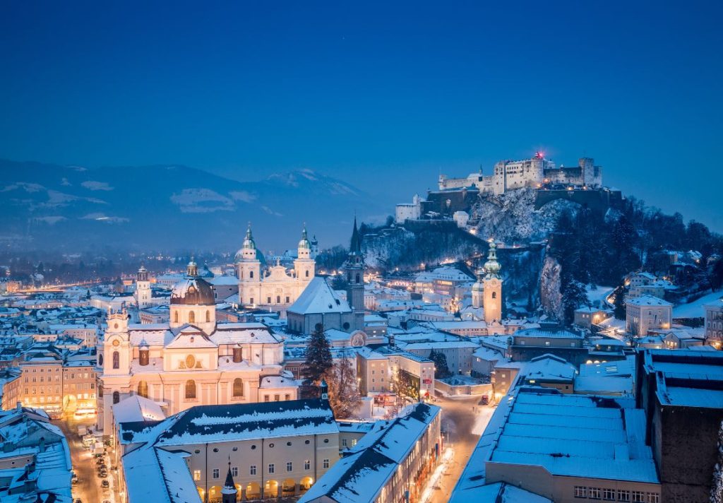 9 Dream Winter Destinations for a Magical Christmas Vacation - Salzburg - 9Pedia.com