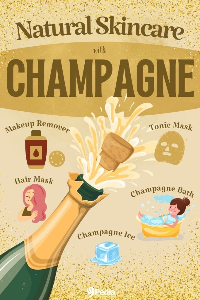 5 Natural Skincare Recipes with Champagne - Natural Skincare with Champagne - Champagne Skincare - 9Pedia.com