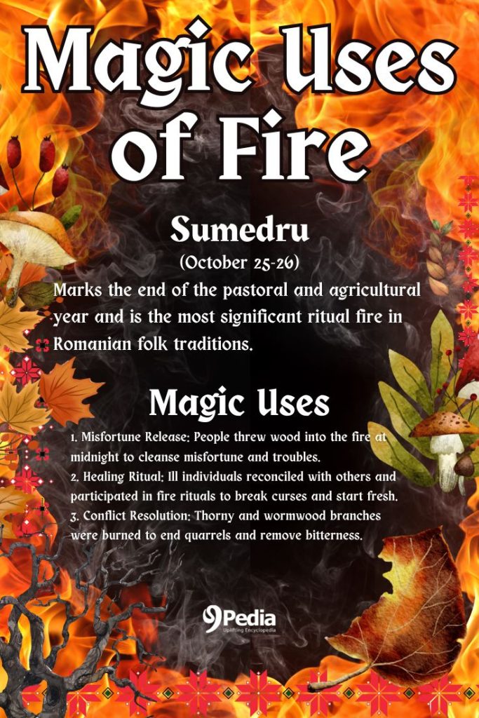 7 Magic Uses of Fire in Romanian Folk Traditions - Sumedru Fire - 9Pedia.com