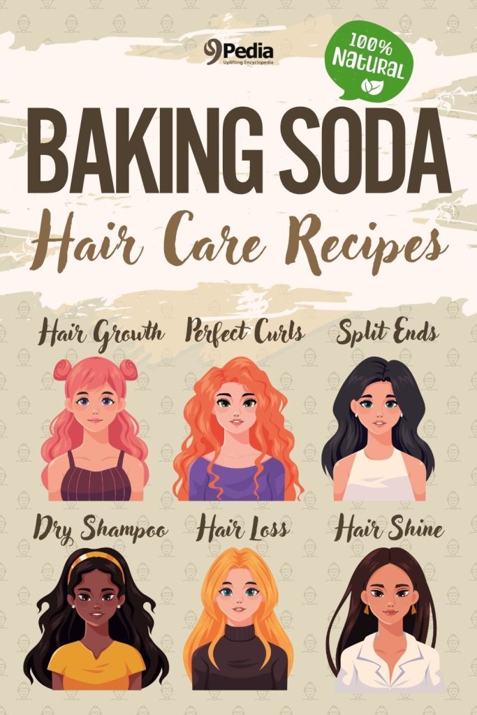 Baking Soda for Hair Care: 6 DIY Baking Soda Hair Care Recipes That Work - 9Pedia.com - 9Pedia.com