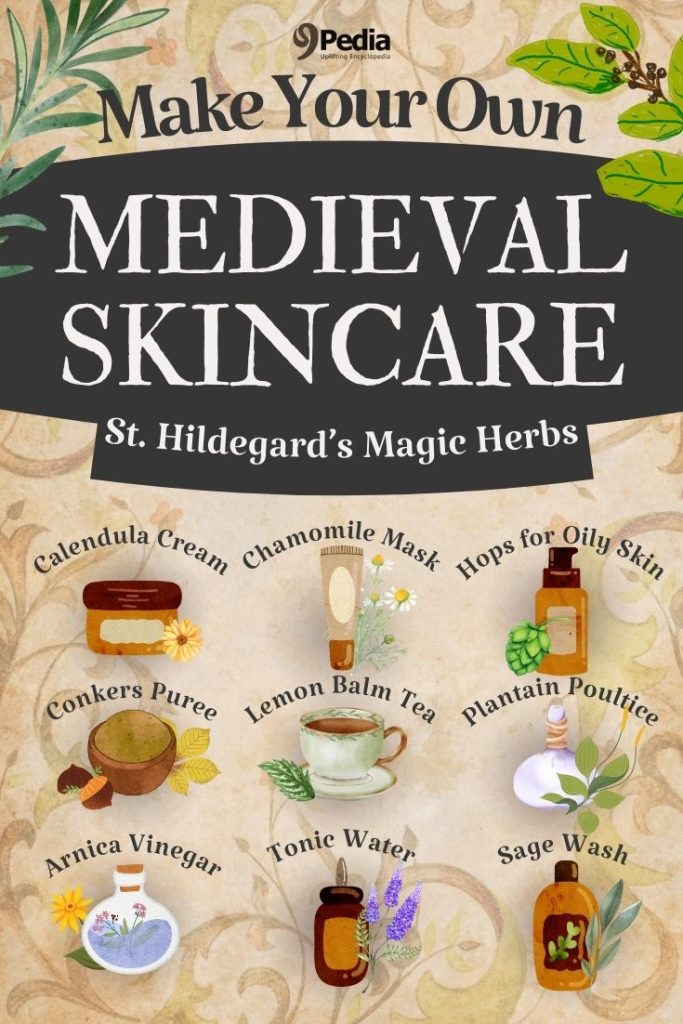 9 Medieval Skincare Recipes with St. Hildegard's Healing Herbs - 9Pedia.com
