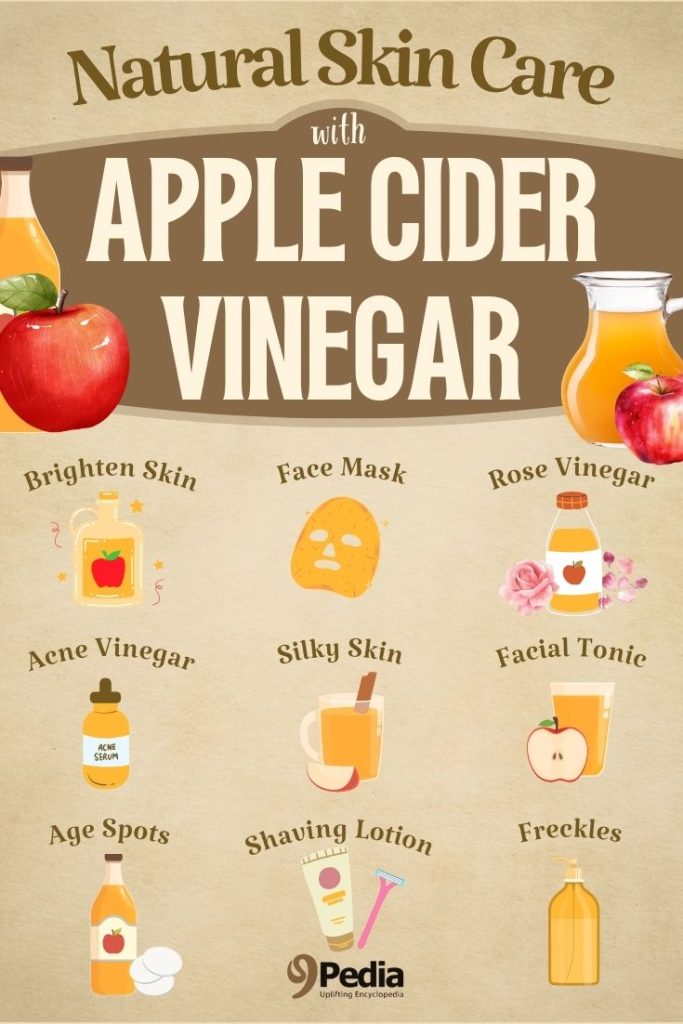 Natural Skin Care Recipes with Apple Cider Vinegar - Apple Cider Vinegar Skin Care Recipes - 9Pedia.com